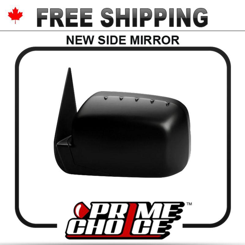 New power non heated drivers side view door mirror