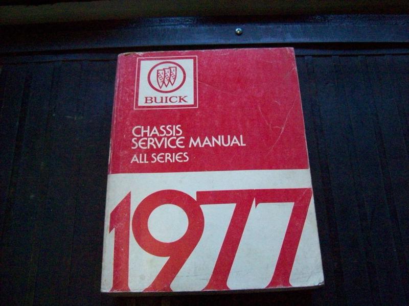 1977 buick chassis service manual oldsmobile chevrolet  