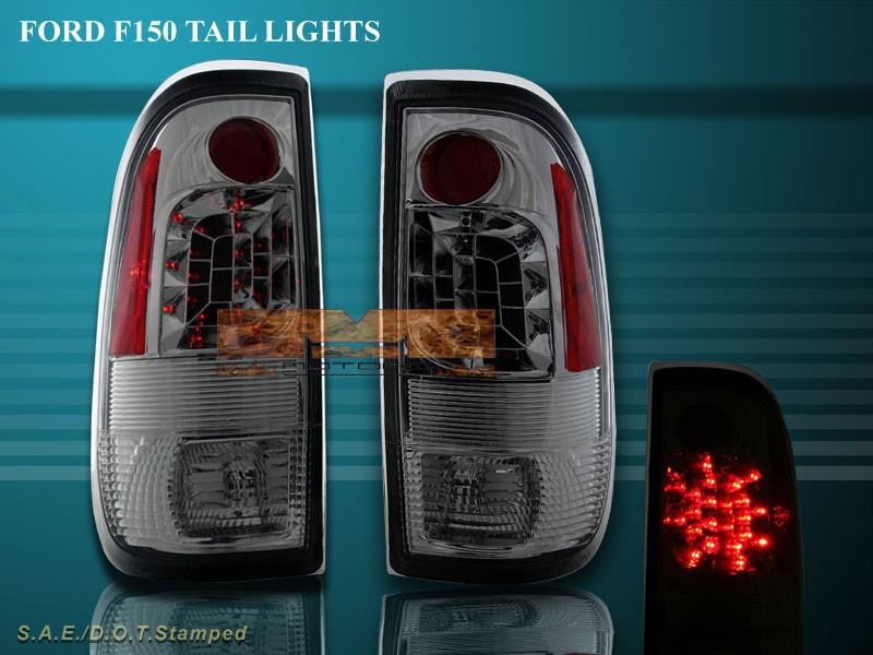 99-07 ford f-250 / f-350 / f-450 / f-550 smoke led tail lights new