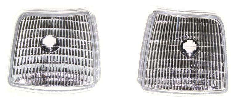 Side marker light lamp pair set (driver & passenger side, qty 2)