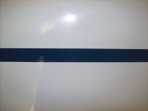 2 new boat rv car graphic decal dark blue stripe