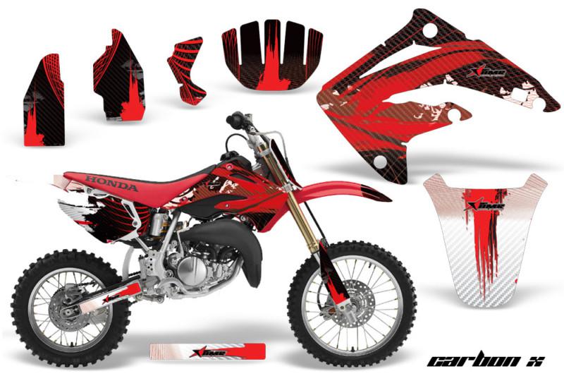 Honda cr 85 graphic kit amr racing # plates decal cr85 sticker part 03-07 carx r