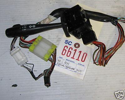 Infiniti 93 q45 turn signal headlamp switch 1993