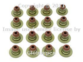 Bmw mini cooper r50 r52 r53 valve stem seal kit oem new + 1 year warranty