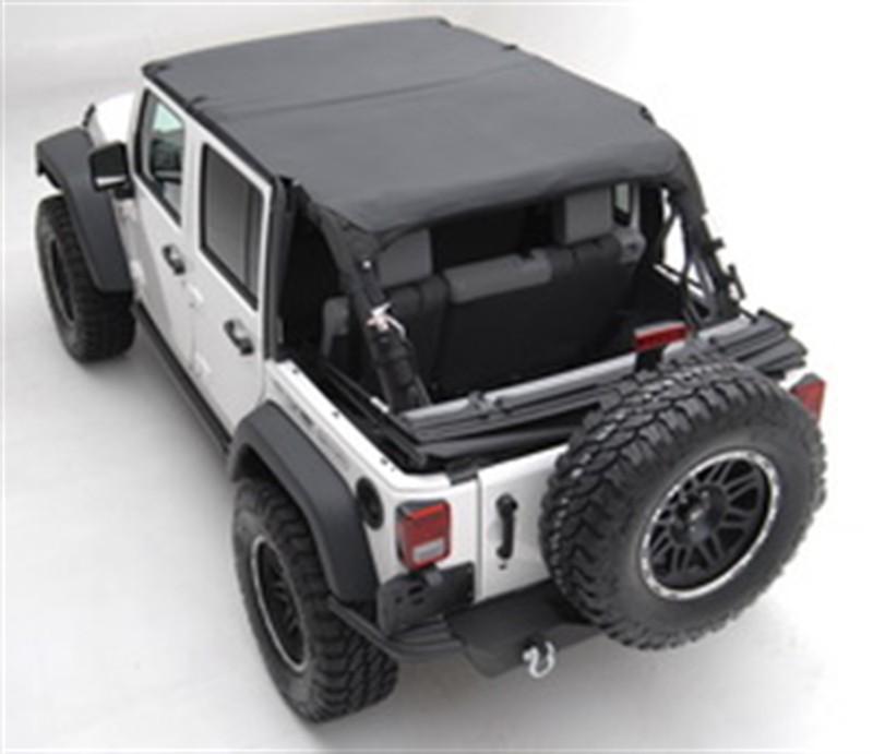 Smittybilt 94535 outback extended bikini top 07-12 wrangler