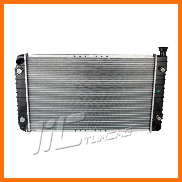 Brand new radiator replacement 96-98 chevy gmc pickup v6 4.3 c/k 1500 2500 w/eoc