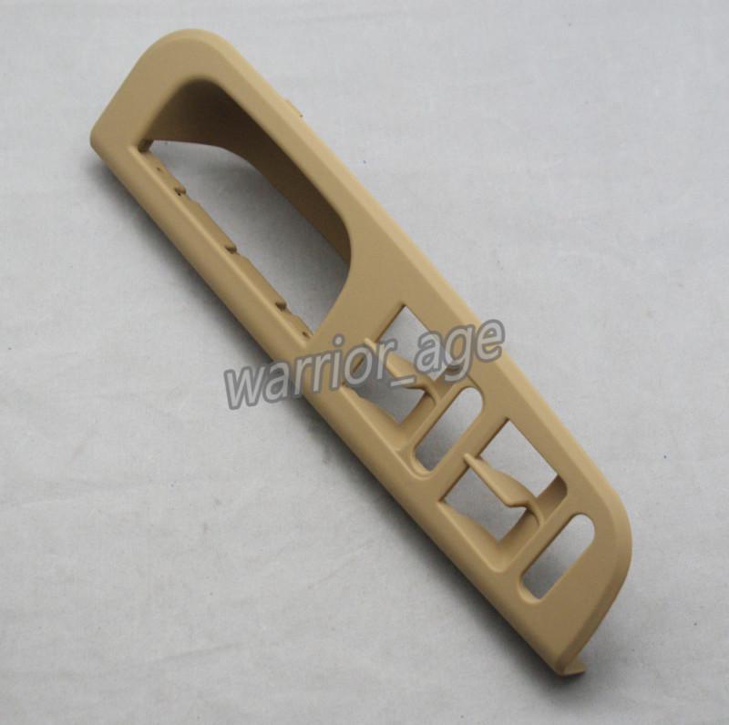 Dark beige window switch control panel trim bezel for vw passat jetta golf mk4