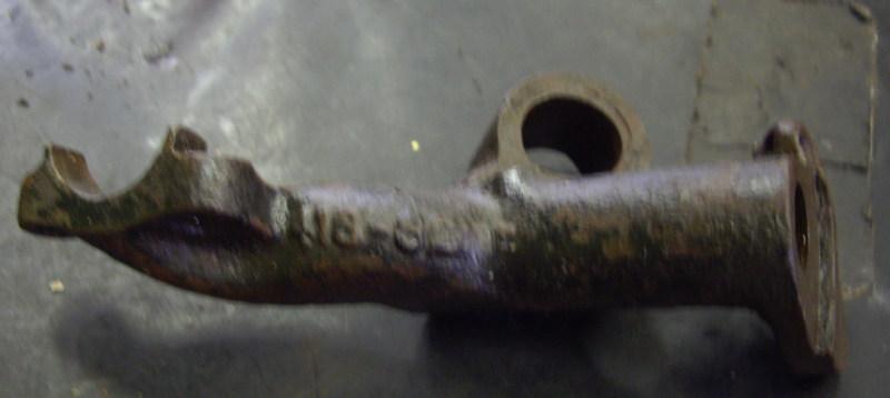 Harley-davidson genuine used 45" side stand leg bracket for 45" 1932 up.