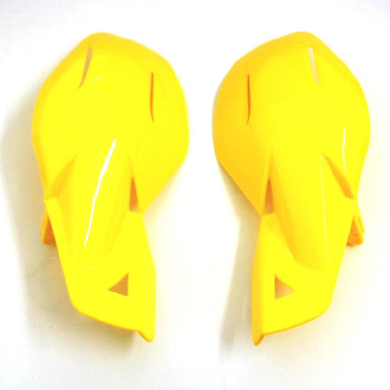 Yellow 7/8" 22mm dirt bike atv ktm motorcycle bar handguards hand guard cover