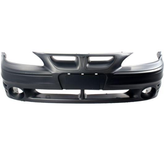 1999-2005 pontiac grand am gt front bumper cover w fog light hole primed 00 01