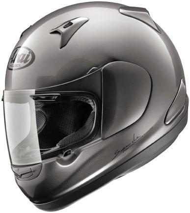 New arai rx-q full-face adult helmet, diamond gray, med/md