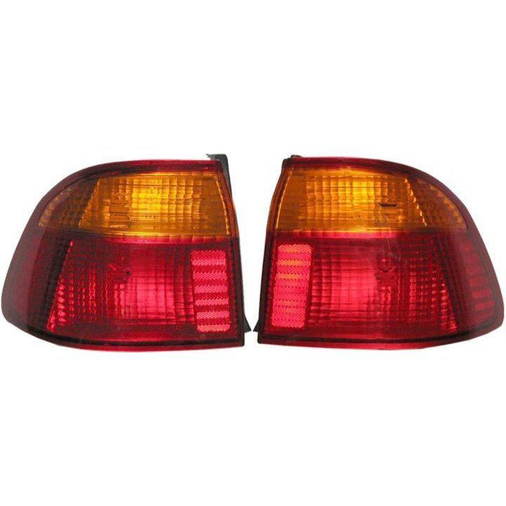 Tail light brake lamp assembly rear pair set driver passenger side left+right