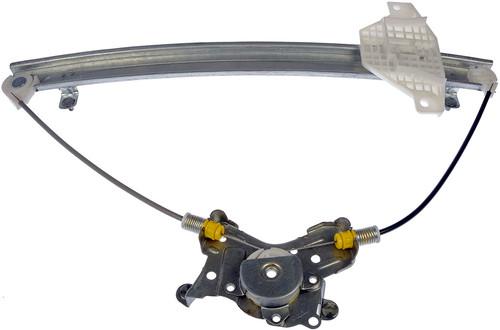 Window regulator, power w/o motor front left platinum# 1332022