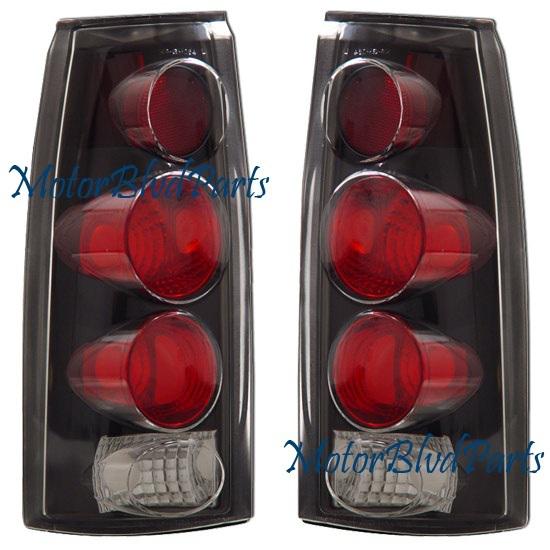 88-98 chevy gmc ck tail lights rear brake lamps pair