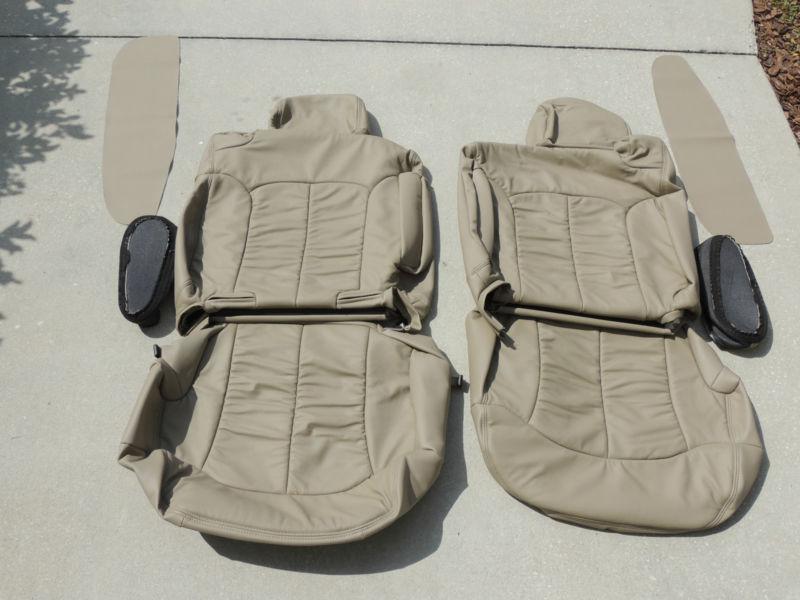 Chevrolet silverado leather seat covers interior seats 2001 2002 ls