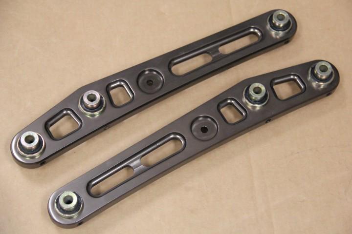 Gunmetal rear lower control arm suspension kit 88-95 civic crx 88-91 integra