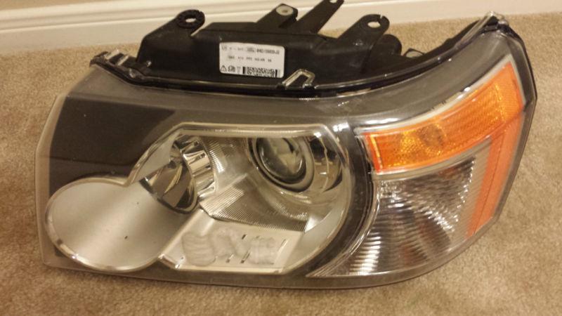 2008-2012 land rover lr2 lh drivers side xenon headlight complete oem