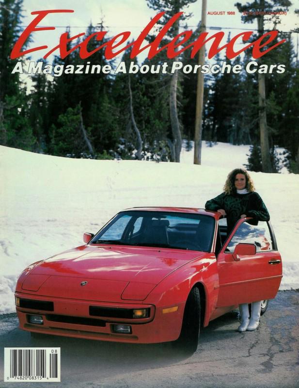 Exelence a magazine about porsche cars old vintage august 1988  