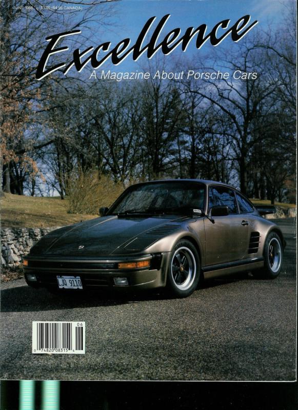 Exelence a magazine about porsche cars old vintage june 1988  