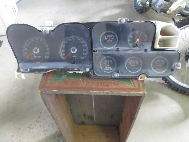 1972-1976 ford torino rachero tach gauge cluster clock speedometer