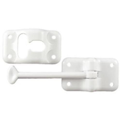 Jr products polar white plastic t style door holder  rv camper trailer travel ne