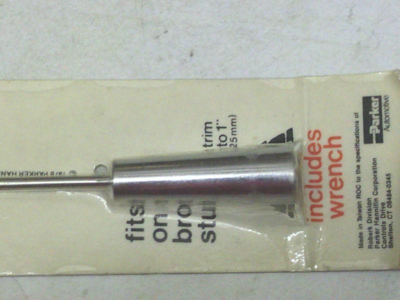 Nors:vintage classic stainless steel unbreakable am/fm antenna mast:car & truck