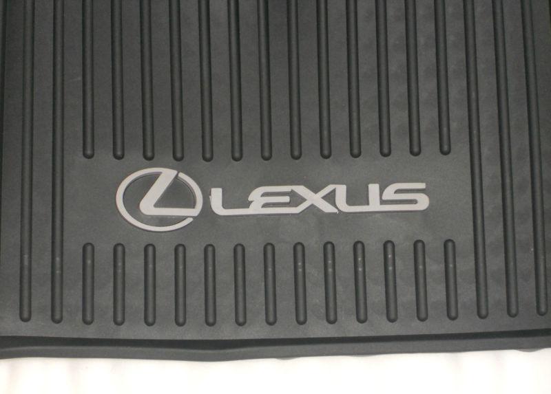 2010 to 2013 lexus rx350/rx450h rubber cargo liner/tray - factory oem item!