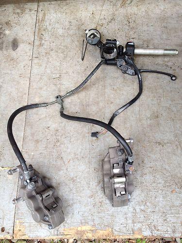 Kawasaki zx6-r front brake assembly w/ lever and reservoir