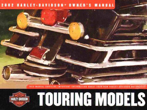 2002 harley-davidson touring owners manual -fltr-flhrc-flhr-flht-flht-flhtcui