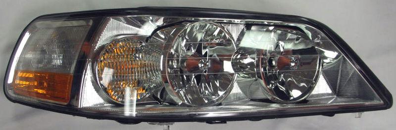 Lincoln town car head light headlamp 6w1z13008aa new 6w1z-13008-aa