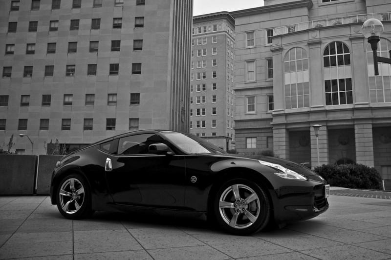 Nissan 370z 370 z34 hd poster sports car b&w print multiple sizes available