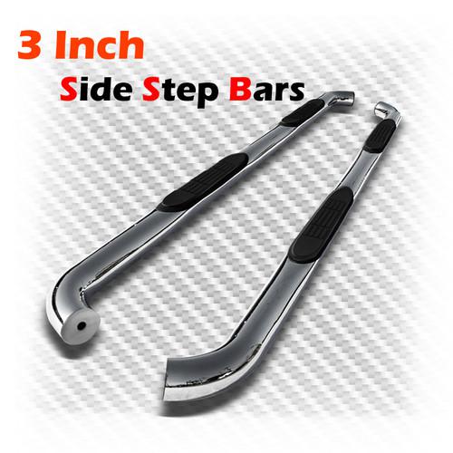 05-13 tacoma double cab stainless steel 3" side step nerf bars running board