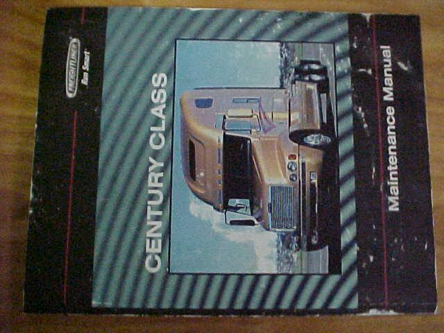 Freightliner   century class maintenance manual