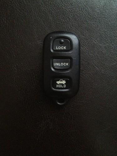 Oem toyota keyless entry transmitter fob remote 1999 - 2003 go43vt14t camry