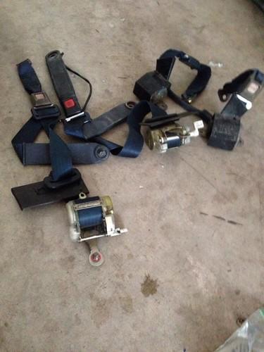 Ae86 oem seat belts front and rear