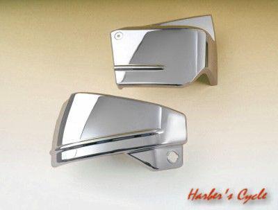 Yamaha 650 vstar custom & v-star classic - chrome side covers left/right/pair