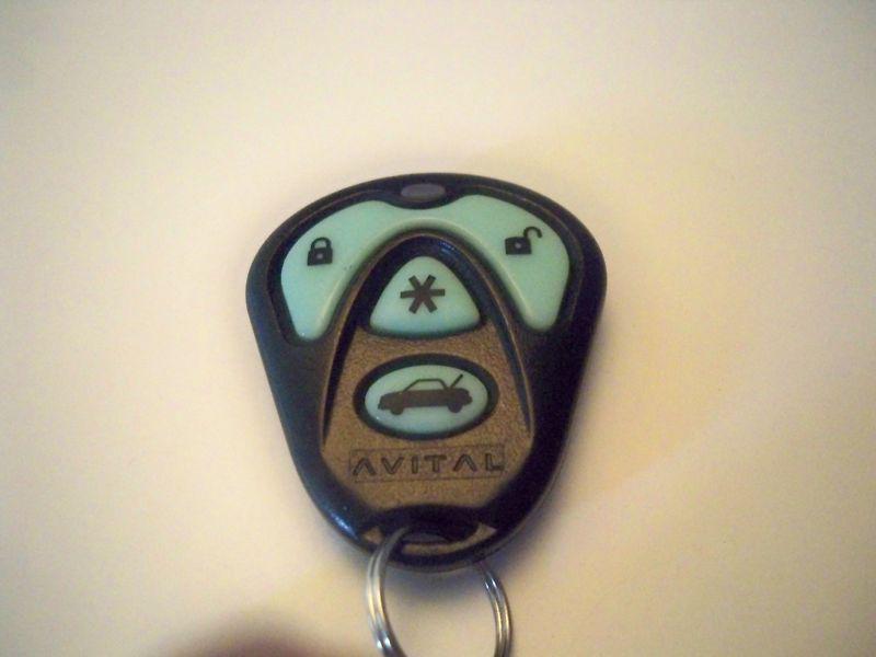 Used aftermarket avital ezsdei474s rpn 474l 266 codes keyless entry remote fob