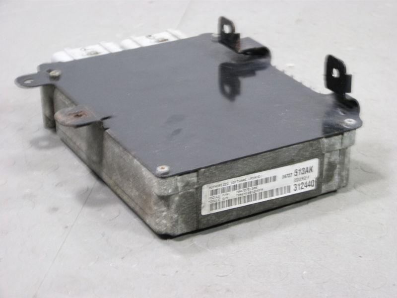 01 chrysler dodge caravan 2.4 ecu ecm pcm engine computer 04727513ak 513ak 513