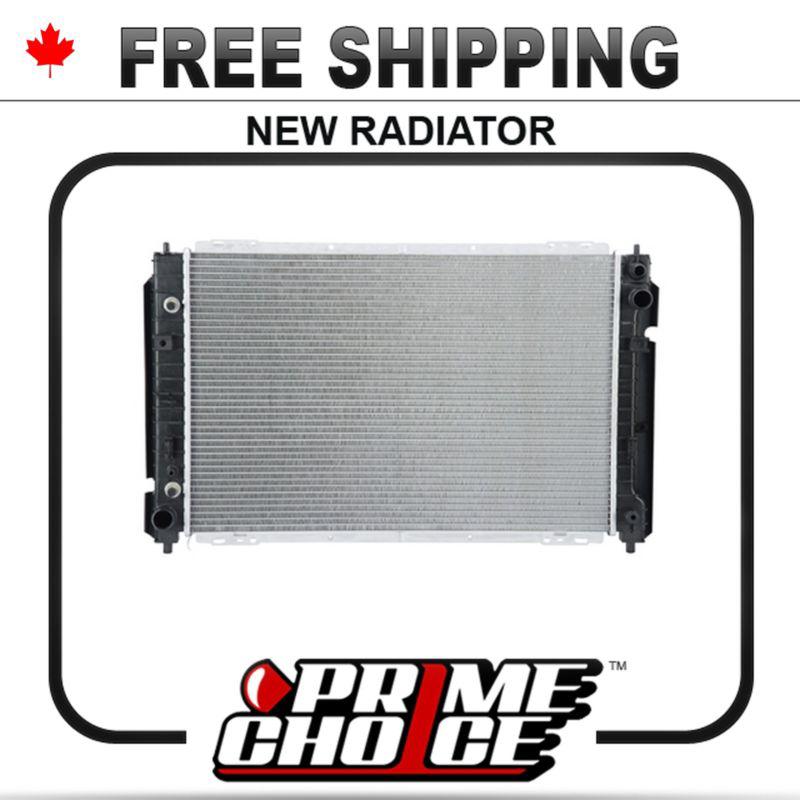 New direct fit complete aluminum radiator - 100% leak tested rad for 3.0l