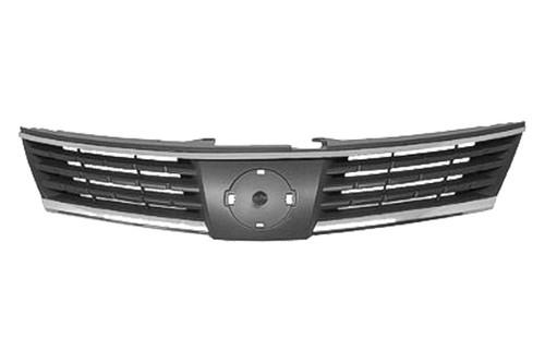 Replace ni1200224 - 07-09 nissan versa grille brand new car grill oe style