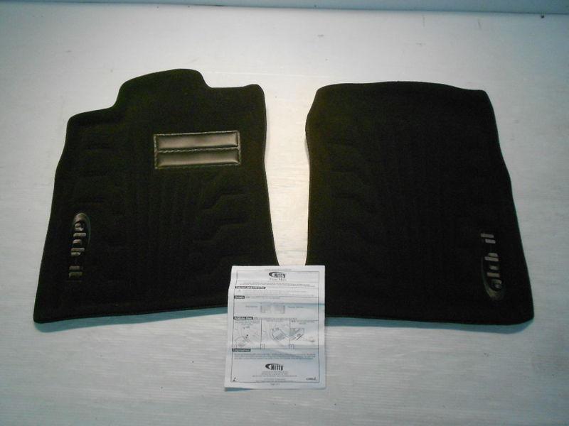 Nifty 583026-b catch-it black carpet front seat floor mat for toyota 4runner