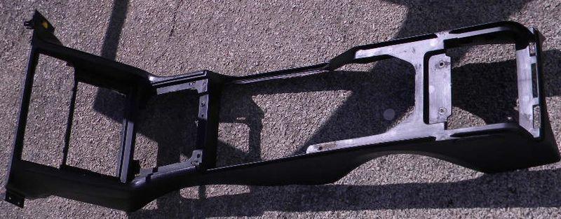 1987-1993 mustang black center console 