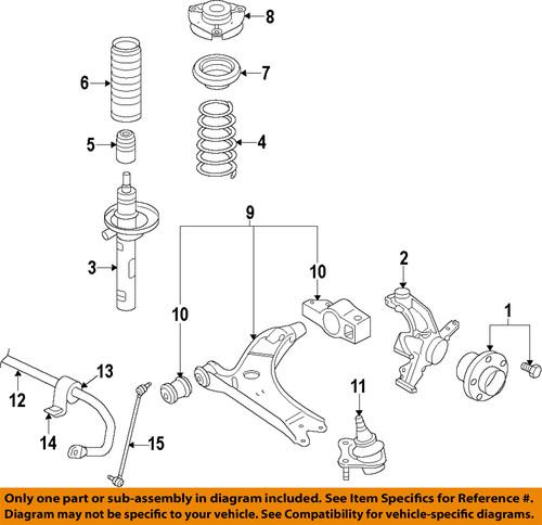 Volkswagen oem 1k0199232j suspension control arm bushing/control arm bushing