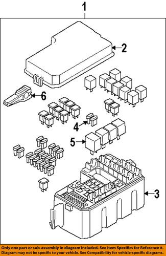 Mazda oem um4667730 starter relay/relay, starter