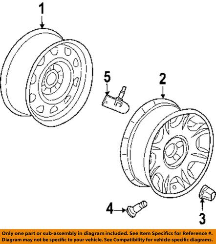 Dodge oem 5181849ab wheel-wheel, alloy