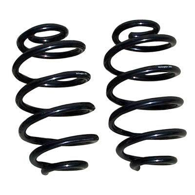 Mcgaughy's 63171 lowering springs rear black 4" drop chevy c10 pickup pair