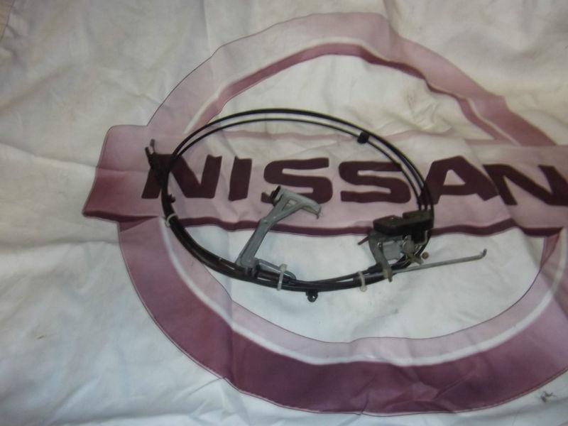 300zx z32 90-96 fuel/hatch release cable with latch