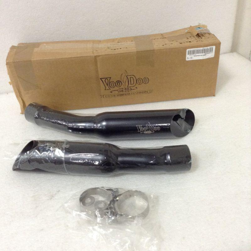 Voodoo industries vezx14l2b black dual exhaust b-81