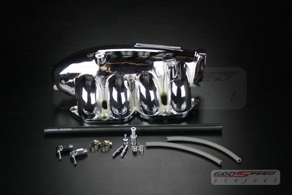 Silvia s14 s15 sr20 sr20det 240sx 200sx big performance intake manifold /chrome