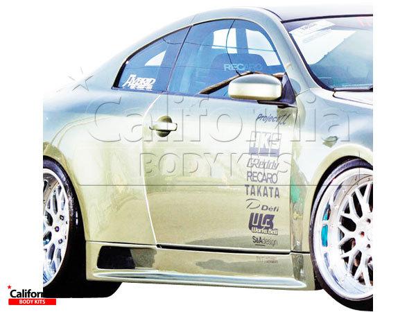 Cbk frp ap wide body side skirts kit auto body 2dr infiniti g35 03-07 new in box